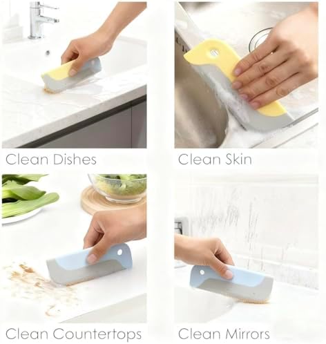 Amouy Small Rubber Squeegee, Kitchen Sink Squeegee - Image 5