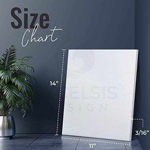 15 Pack Foam Board | White Foam Board 3/16 Inch Thick White Core Mat | Backing Board for Presentations, Signboards, Arts, Display and Crafts with Double-Sided Sheet - 11x14 Inches