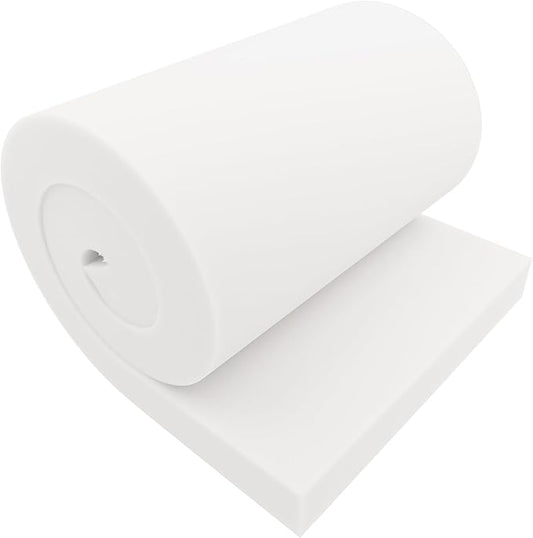 GoTo Foam 3" Height x 30" Width x 72" Length 35ILD (Semi-Firm) Upholstery Cushion Made in USA