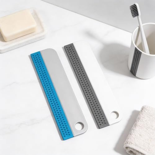 Small Rubber Squeegee 2 Pcs All-Purpose Mini Soft Rubber Window Squeegee Small - Image 7
