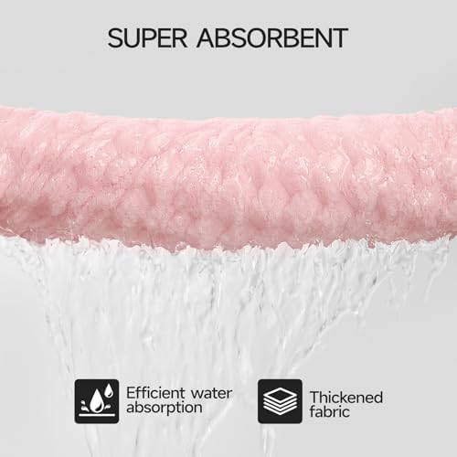 REDKISS Pink Microfiber Bath Towels Set - Image 6