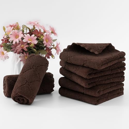 Homaxy 12 Pack Super Soft & Absorbent Dish Cloths - Image 6