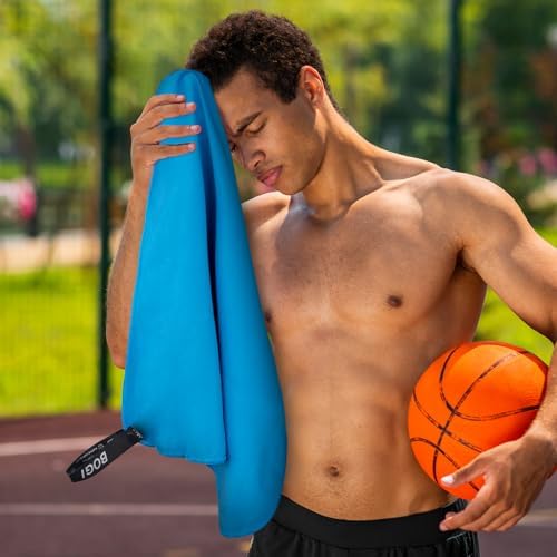 BOGI 4 Pack Microfiber Travel Sports Towel-Quick Dry Towel, Soft Lightweight - Image 6