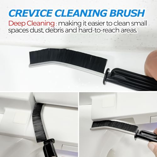 FORASTO 3IN1 Toilet Brush and Plunger Set, Crevice Cleaning Combo - Image 6