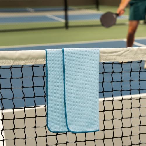 S&T INC. Microfiber Gym Towels, 3 Pack, Honeycomb Pastels - Image 6
