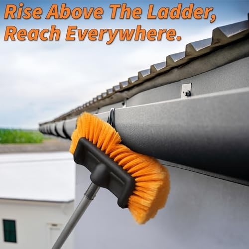 20 Foot Exterior House Cleaning Brush Set - Image 6