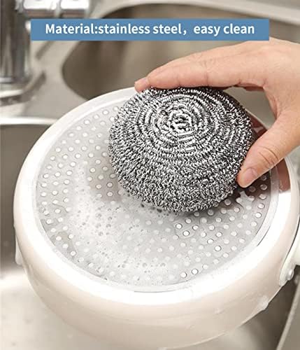 6Pcs Steel Wool Scrubbers - Image 6