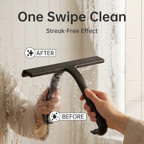 Silicone Shower Squeegee with Hanging Hook - Image 7