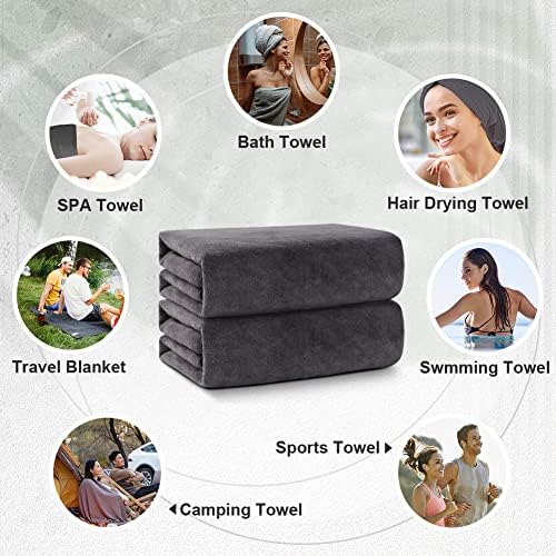 Orighty Bath Towels, Soft Feel Bath Towel, 2 Pack - Image 6