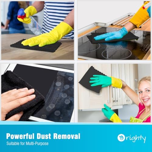 Orighty Microfiber Cleaning Cloth Bulk, 150 Pack Shop Towels 12x12in - Image 7