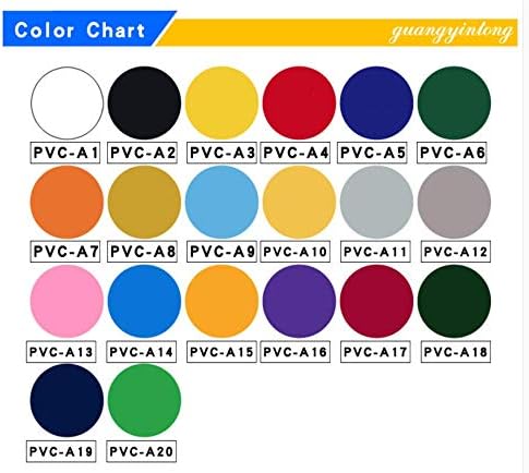 Guangyintong Heat Transfer Vinyl HTV Rolls, 12" x 10ft Matte Surface Yellow Iron on Vinyl for T-Shirts, Easy to Cut & Weed for All Cutter Machine, Heat Vinyl DIY Design
