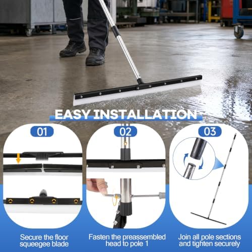34" Commercial Large Floor Squeegee - Image 6