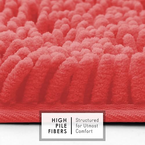 Hearth & Harbor Bathroom Rugs, Chenille Bath Mat - Image 7