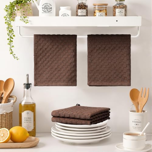 Homaxy 100% Cotton Terry Dish Cloths - Image 6