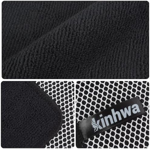 KinHwa Dish Cloths with Scrub Side, Microfiber Dish Rags Kitchen Washcloths - Image 7