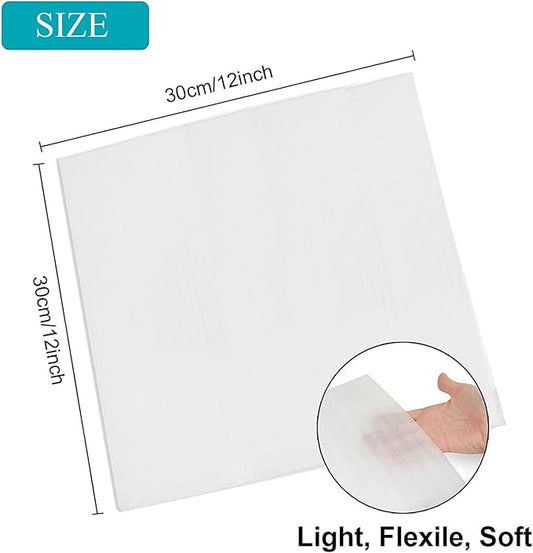 100 Pack Foam Wrap Sheets for Packing Storage Shipping Moving Supplies, Cushion Foam Wrap Packing Foam for Dishes, China, Glass and Furniture (12”x12”)