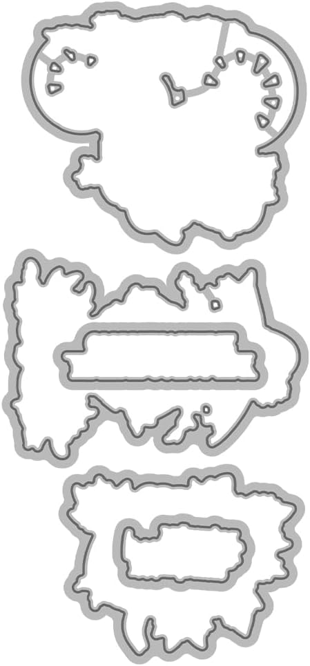 Halloween Clear Silicone stampReusable Stamp with Pumpkins, Skulls, Bats, Santa Claus, and Holiday Designs. Used for Making Cards, scrapbooks, and DIY templates (Scarecrow)