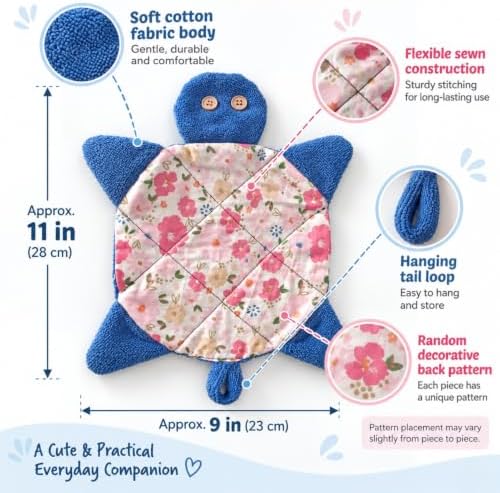 Floor Turtle Foot Mop, Washable Spill Towel, 1 Pack - Image 6