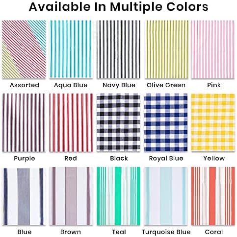 Towels Pink Classic Dish Towels Dishcloths Set Rags|Gingham Checks Pantry - Image 6