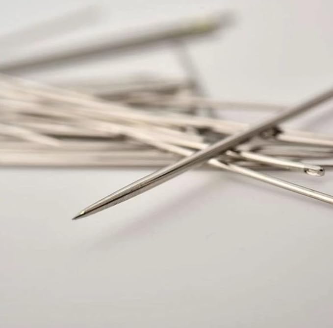 10" Upholstery Large Eye Long Needle Apply to Home or Work Hand Sewing Tapestry Embroidery. (10 INCH)