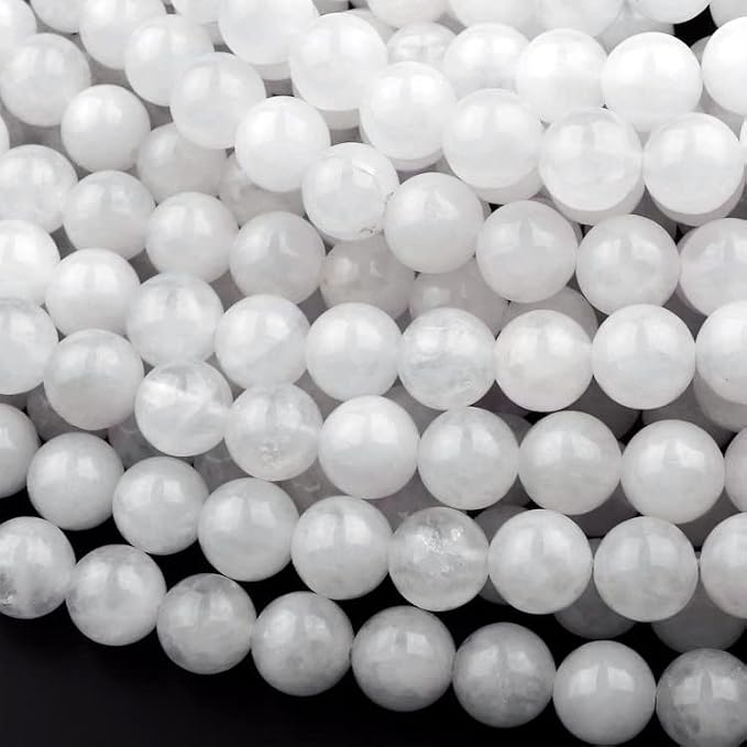 Zenkeeper 108 Pcs White Jade Beads - Image 6