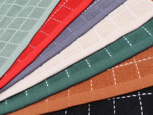 Terry Dish Rags Cloths, 12”x 12”, 6 Pack - Image 6