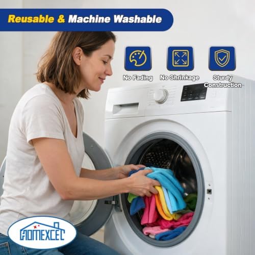 HOMEXCEL Microfiber Cleaning Cloth 20 Pack, Towels - Image 7
