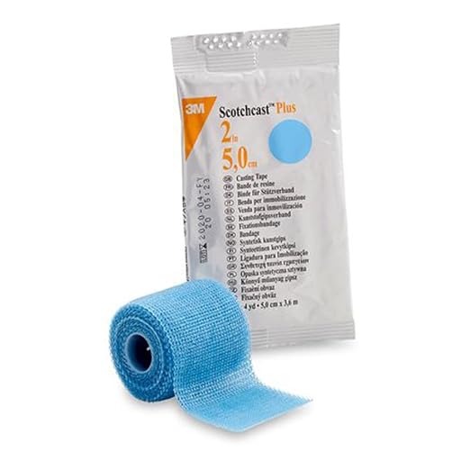 3M Health Care MMM 82002L Scotchcast Plus Casting Tape, Light Blue by 3MIndustrial