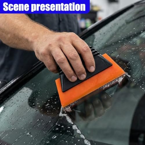 Small Squeegee, Soft Rubber PPF Car Window Tint Squeegee, Vinyl Wrap Scraper - Image 6