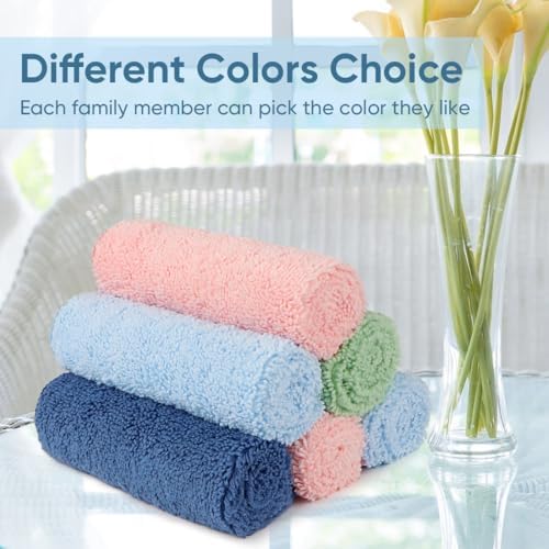 HOMEXCEL Wash Cloths, Quick Drying Face Towel - Image 7
