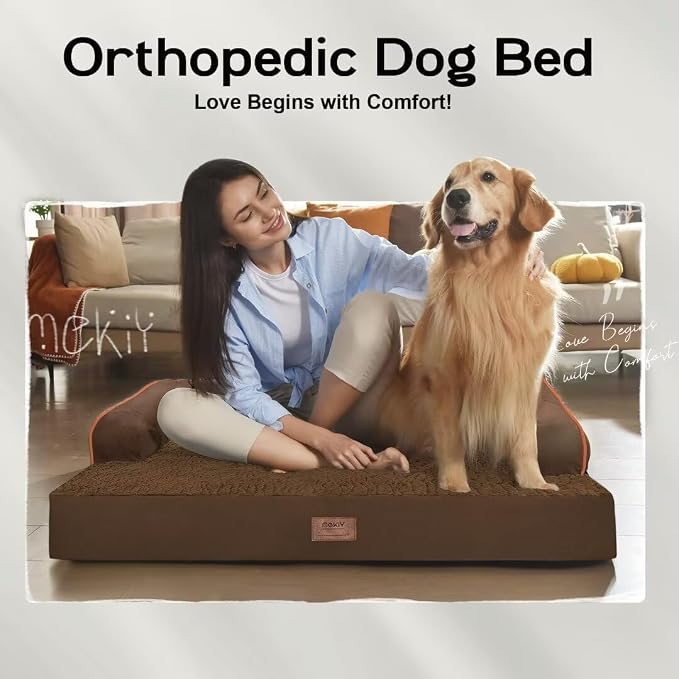 Dog Bed Medium Size Dog-Orthopedic Waterproof Bed - Image 7