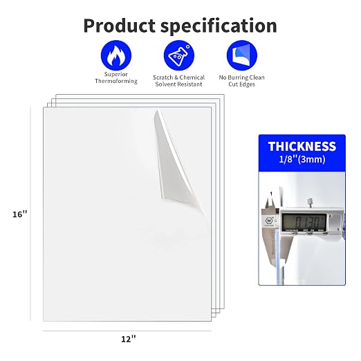 Art3d 1/8" Thick Plexiglass Sheets - Image 8