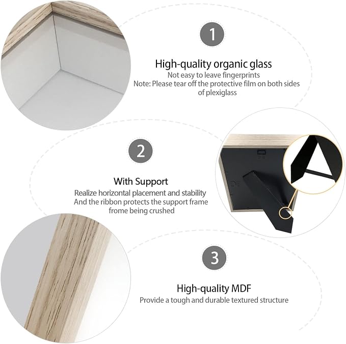 8x10 Shadow Box Frame Display Case - Image 7