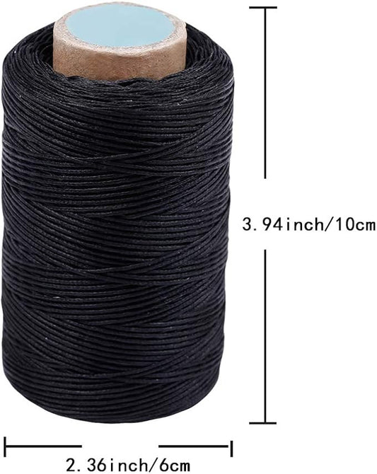 284Yards Leather Sewing Waxed Thread-Practical Long Stitching Thread for Leather Craft DIY/Bookbinding/Shoe Repairin