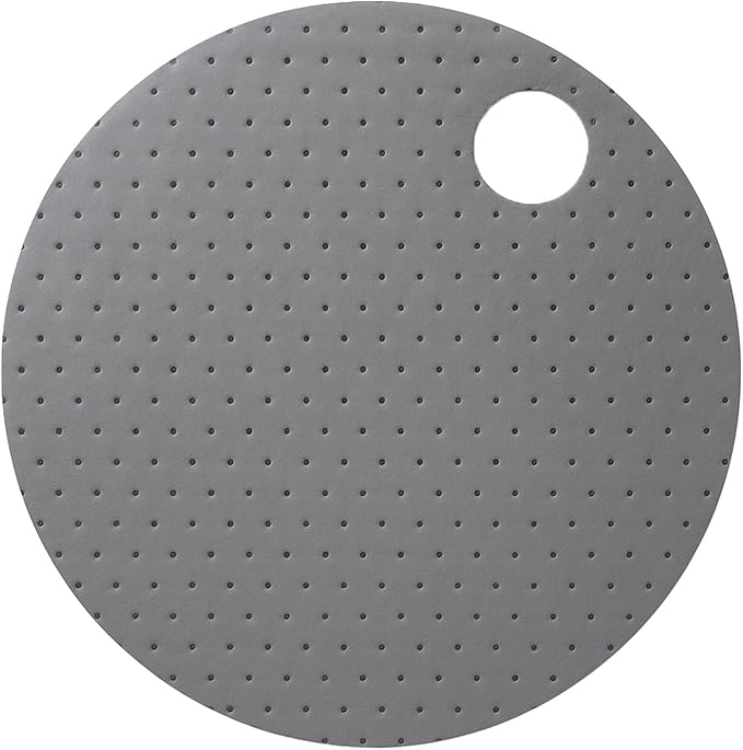FLASHDRY Max Drum Topper Universal Absorbent Pads 25ct, 22″ Diameter, for Oil, Solvents, Grease, Paint & More, Extra-Strength, Heavy-Absorbency, Proudly Crafted in The USA