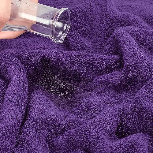 Cotton Paradise 6 Piece Towel Set, 100% Cotton Soft Absorbent Turkish Towels - Image 6