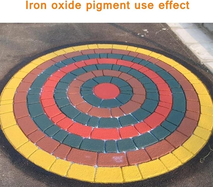GOODTAKE 5 Pounds Bulk Concrete Pigment, Purple Iron Oxide Pigment Powder, Concrete Cement Dye Color Powder for Pastel Tile Paint Cement Mortar Grout (Purple, 5 Pounds)