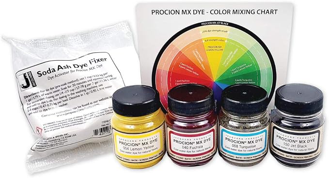 Jacquard Procion Mx Dye 4 Color Set - Image 2