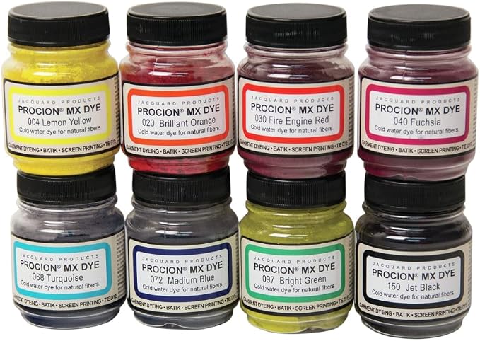 Cold Water Dye, 2/3 oz., Asst. Colors by Jacquard