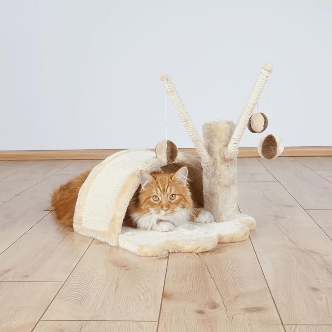 TRIXIE Tavira 15.4-in Cat Tree for Kittens, Sisal Cat Scratcher, Soft - Image 4