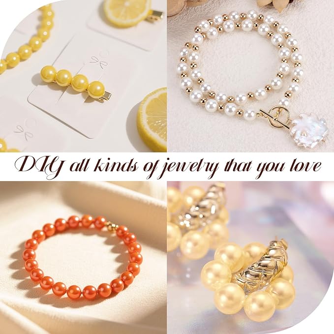 DUQGUHO Halloween Beads for Jewelry Making, 6mm Halloween Charms for Bracelets - Image 7