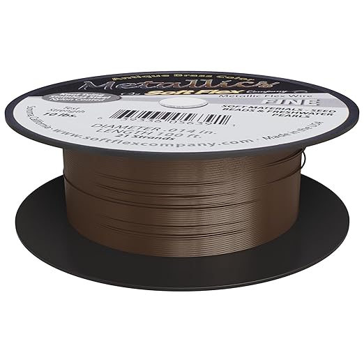Soft Flex 21 Strand Beading Wire - Fine 0.14 Diameter - 100 Feet Design Wire