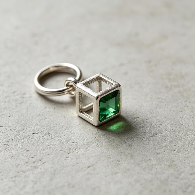 Emerald Green Color Cubic Zirconia Loose Beads Unset - Image 9