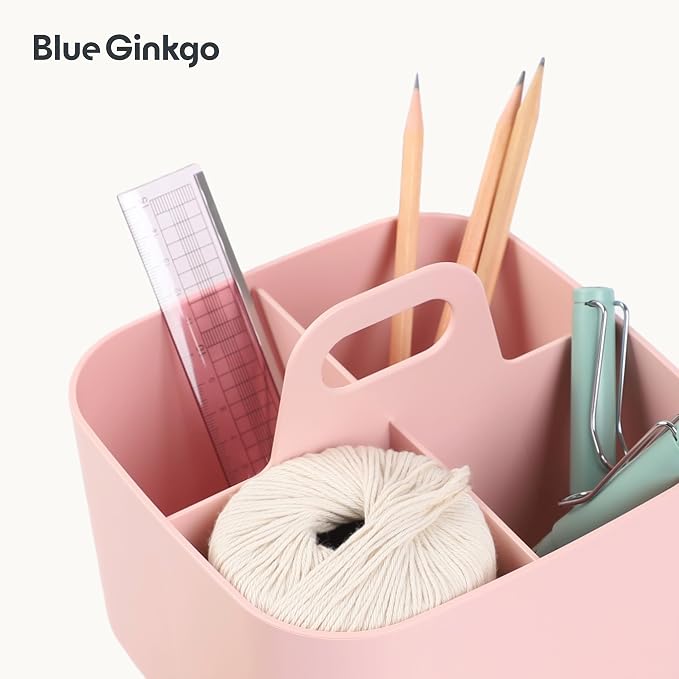 BLUE GINKGO Stackable Organizer Caddy, Made in Korea | Portable. Adjustable. - Image 7