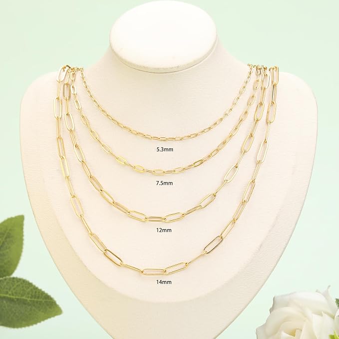 SMYHTGLIF 5 Meters Stainless Steel Paper Clip Chain - Image 7