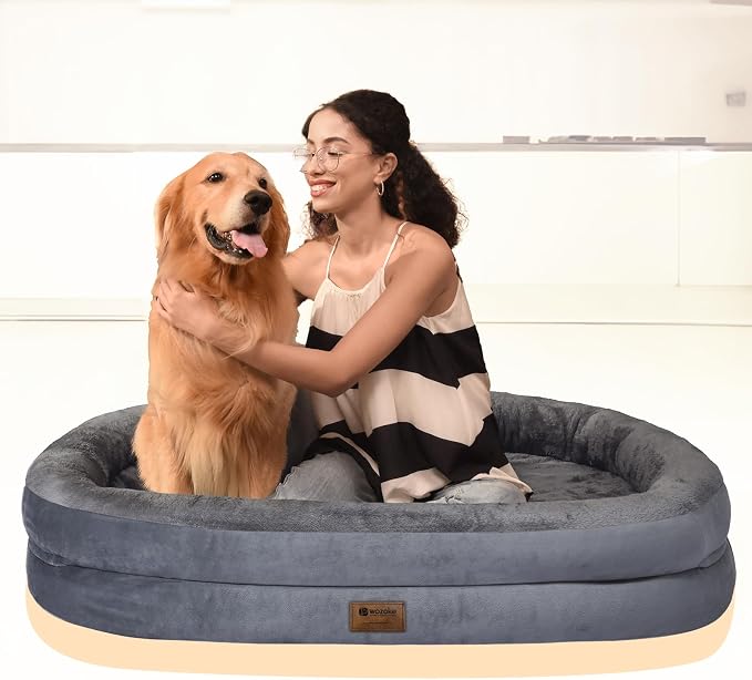 Orthopedic Waterproof Large Dog Bed: Washable Dog Bed - Image 7
