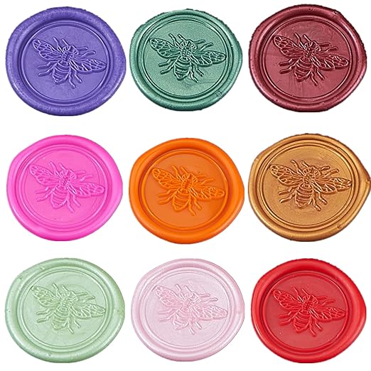 Fruit Green Wax Seal Sticks, ONWINPOR 20pcs Glue Gun Waxing Sealing Sticks for Waxseal Stamp, Mini Sealing Waxs Sticks Suit for 0.28''Glue Gun (Fruit Green)