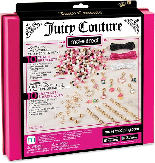 Make It Real - Juicy Couture Pink and Precious Bracelets - DIY Charm Bracelet - Image 2
