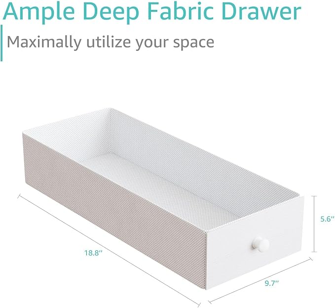 Lufeiya White Small Desk with Drawers - Image 9