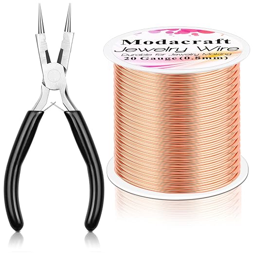Modacraft 20 Gauge Copper Wire for Jewelry Making - Image 8